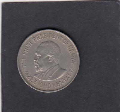 Beschrijving: 1 Shilling KENYATTA 